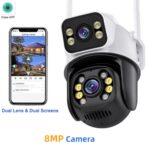 Wifi kamera icsee dupla gratis TF64gb rotirajuca sa dvije glave